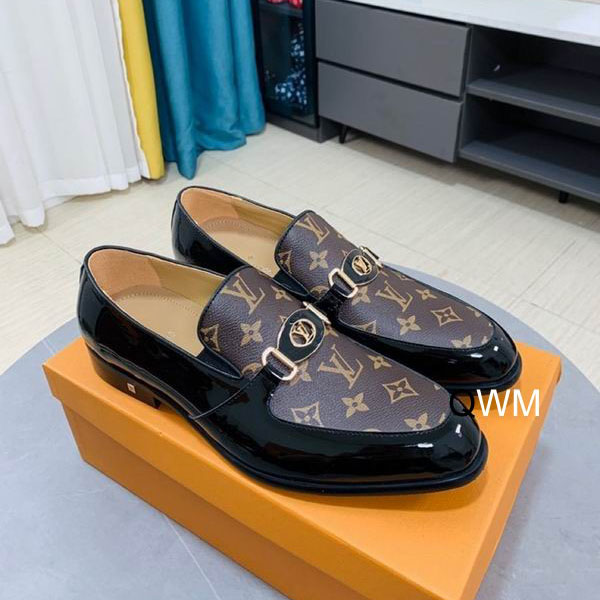 Louis Vuitton leather shoes men-LV2811S